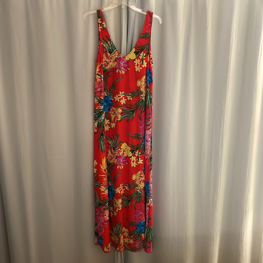 Show Me Your MuMu Kiersten Tropical Tango Maxi Dress, size Small - Picture 4 of 8